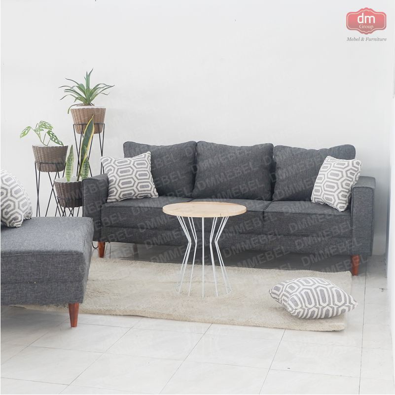 Sofa Minimalis Sudut Sudut L VERNANDA - DM Mebel