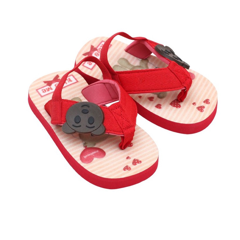 Khakikakiku Bear For Toddler Flipflops