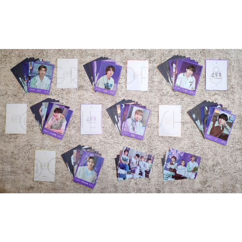[CEK VARIASI] BTS SOWOOZOO Mini Photocard PC MPC Set | RM JIN SUGA J-HOPE JIMIN V TAEHYUNG JUNGKOOK