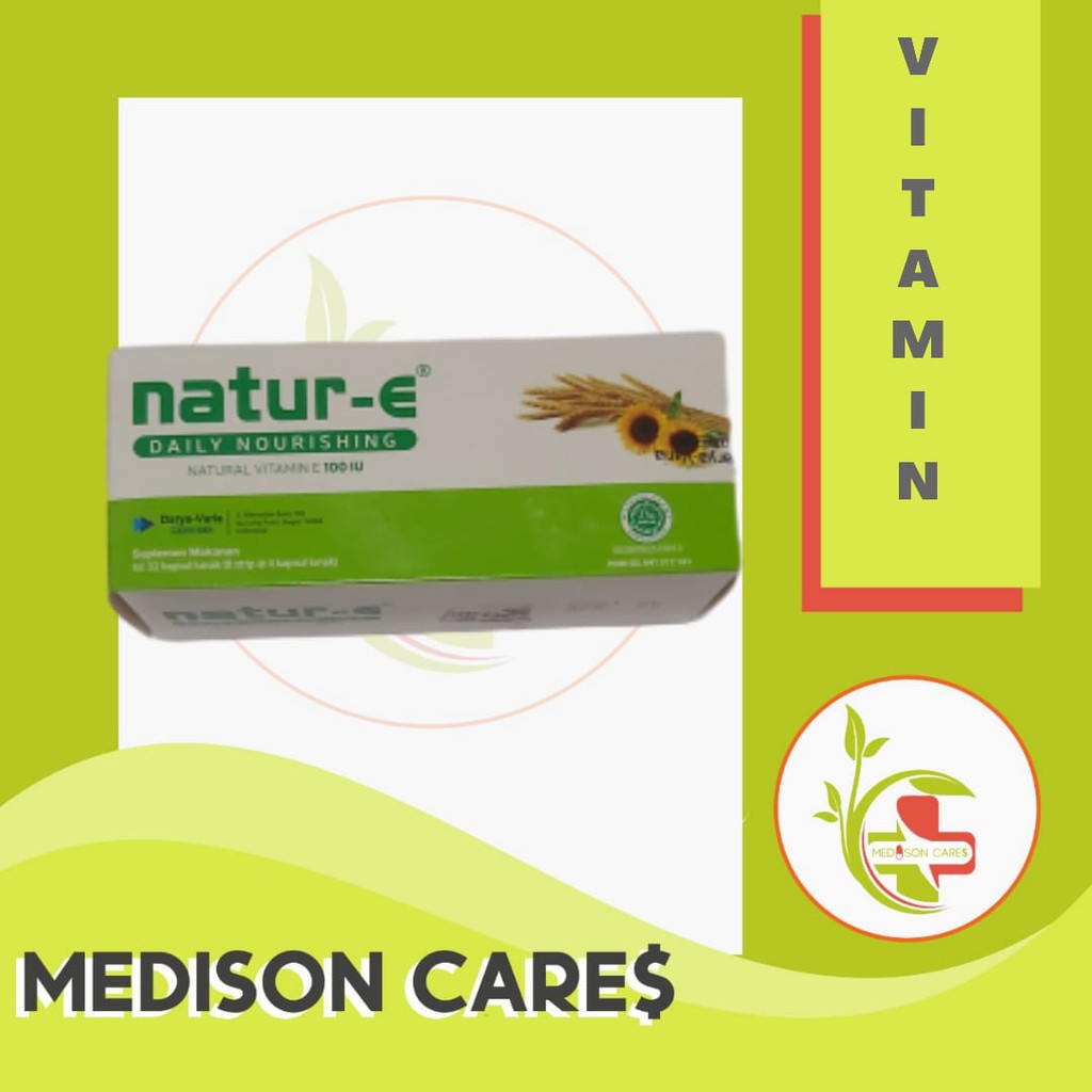 natur e vitamin e 100iu | box isi 32