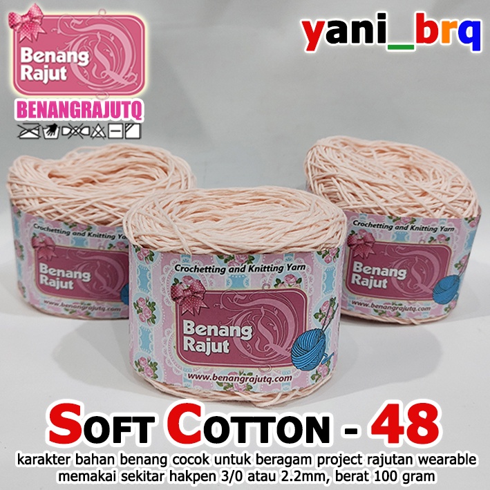 SOFT KATUN BALI SC 48 yani_brq TOKO BENANG RAJUT Q