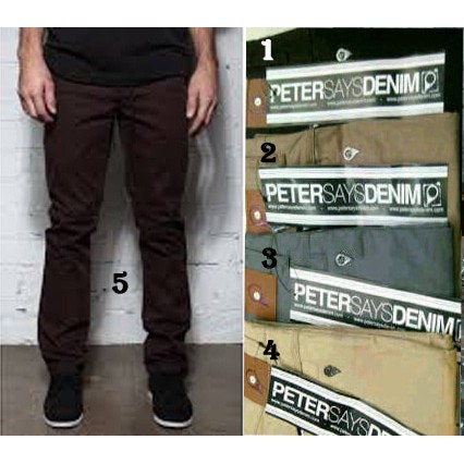 CELANA CHINO PSD / CHINO PETER SAYS DENIM / PSD CHINO PANJANG