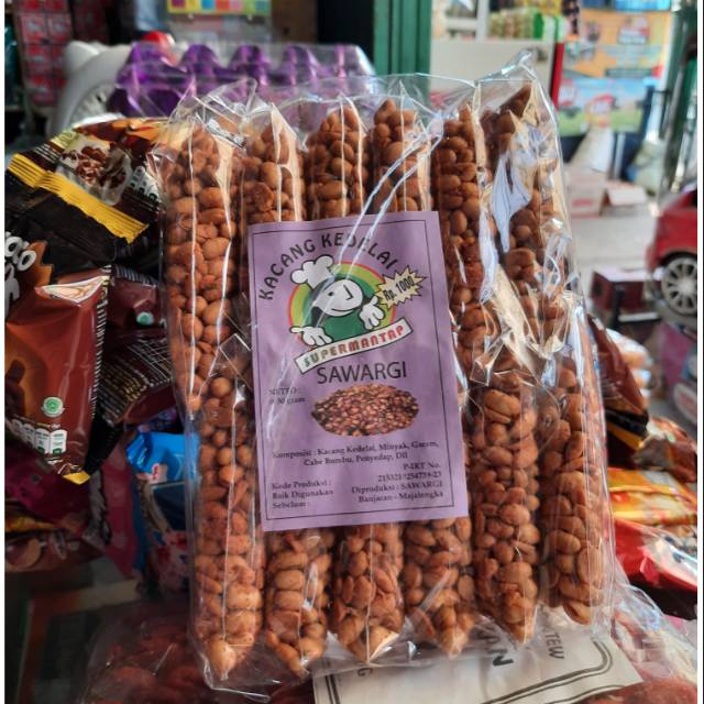 

KACANG KEDELEI GURIH DAN PEDES