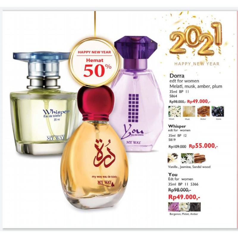 Parfum Whisper My Way
