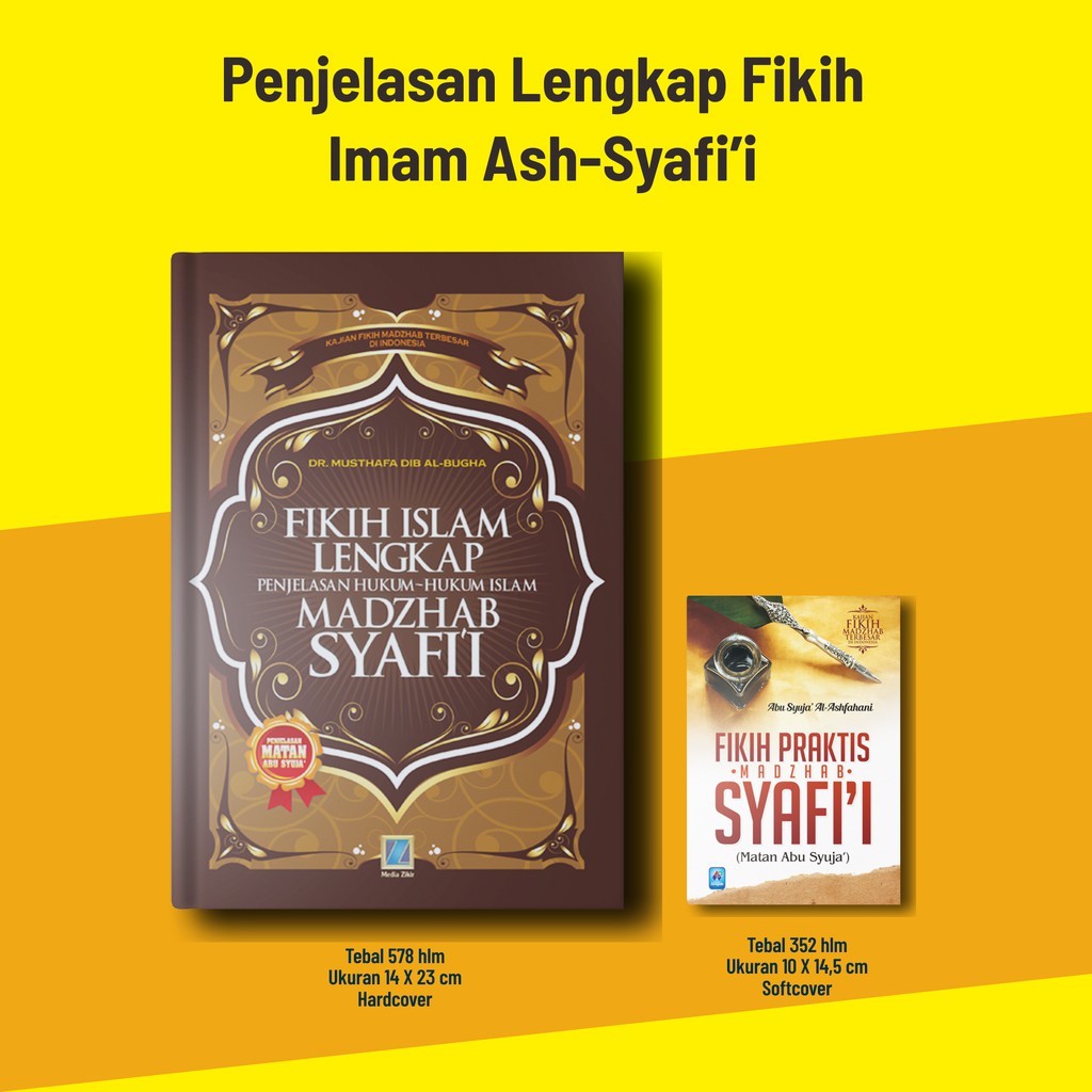 Jual Buku Fikih Syafii Fikih Islam Lengkap Madzhab Syafii Bonus Matan