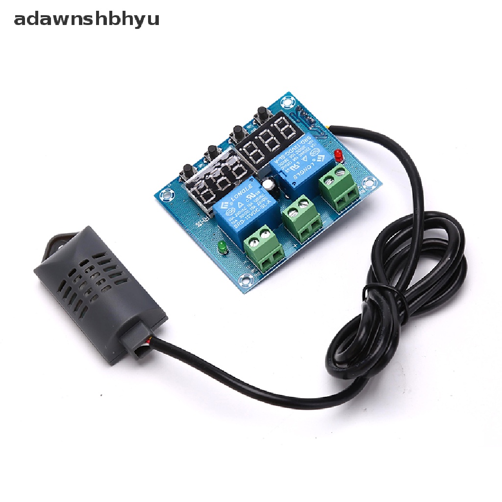 Adawnshbhyu XH-M452 Humiture LED Digital Thermostat Humidistat DC 12V Controller Regulator