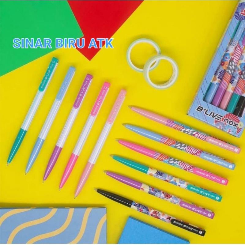 

Bolpen Gel B'Live nox, 0,5 mm motif Lucu-lucu besti