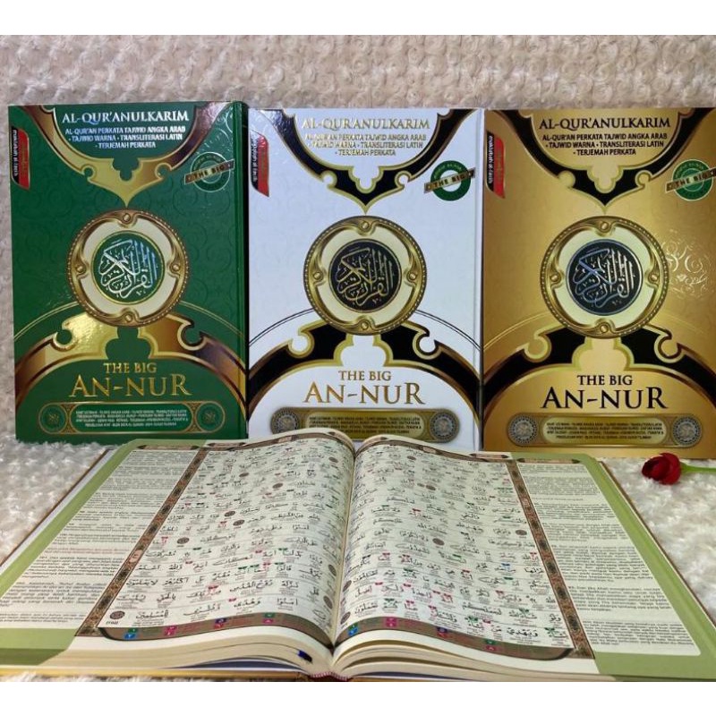 Al Quran THE BIG AN-NUR Al quran lansia Terjemah Perkata latin