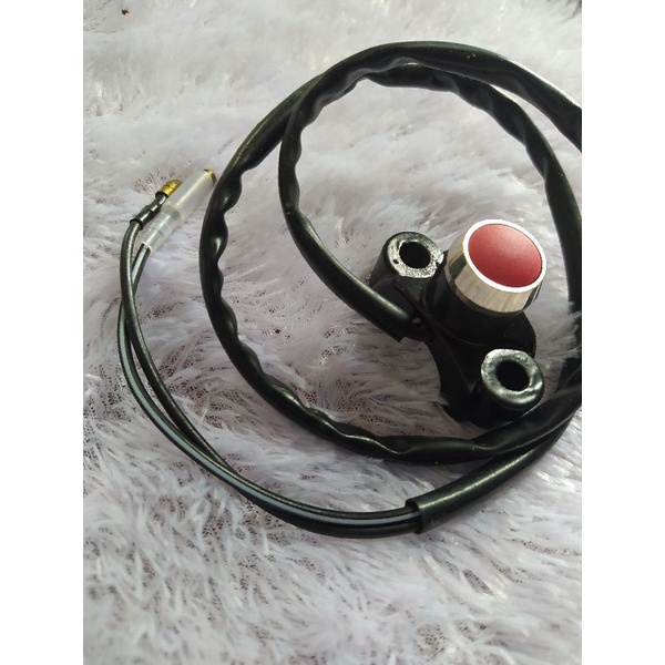 TOMBOL STATER KTM KLX CRF WR HUSQVARNA TRAIL ENDURO RELLY MERK DOMINO ORIGINAL IMPORT WARNA HITAM ME