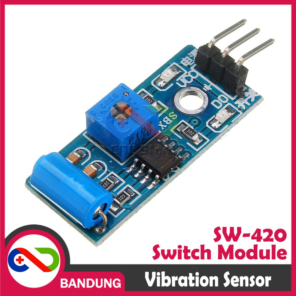 SW-420 SW420 VIBRATION SENSOR GETAR SWITCH MODULE FOR ARDUINO UNO MEGA SENSOR GETARAN