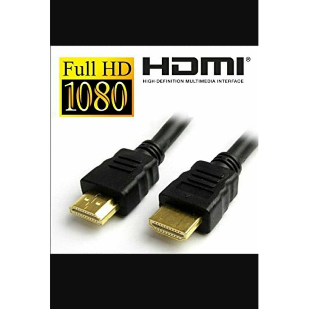 Kabel HDMI 1.5m Gold Plated Bisa Gojek