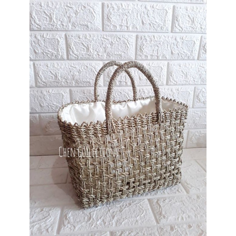 TAS RARA KOTAK TAS PANDAN LILIT TAS PARCEL TAS ANYAMAN