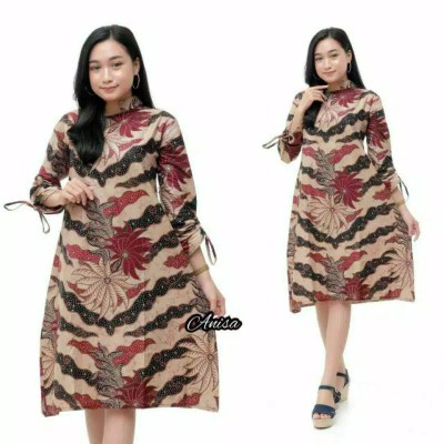 Atasan Tunik Batik Jumbo Size Xxxl Ld 120 Cm Motif Terbaru Tunik Batik Modern