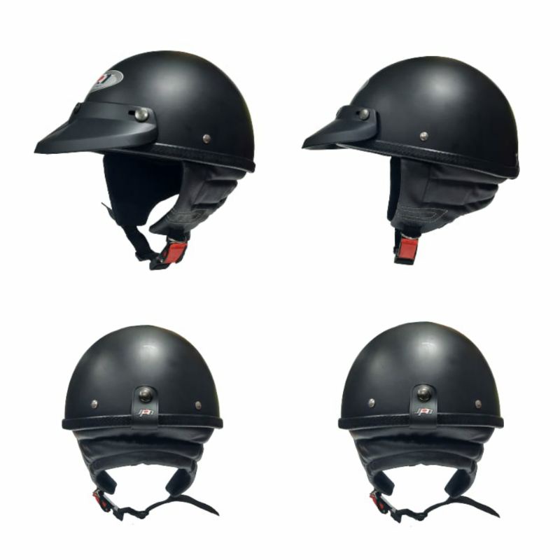 Helm jpn classic cetok CHIP hitam dop