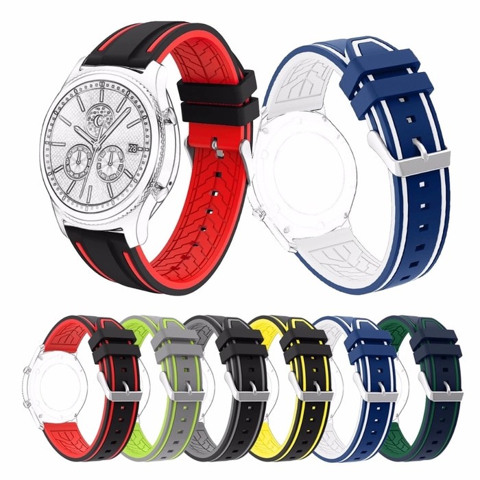Strap Silicon Sporty Tali Jam Samsung S3 Gear - Rubber Samsung S3 Gear