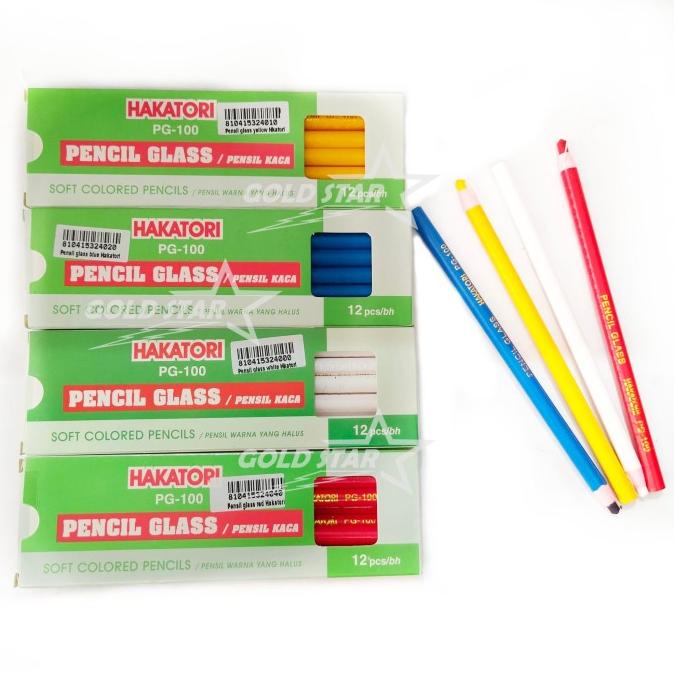 

Kualitas terbaik] Pensil Kapur Jahit Pensil Kapur Kain 1 lusin Pencil Glass Pensil Kaca