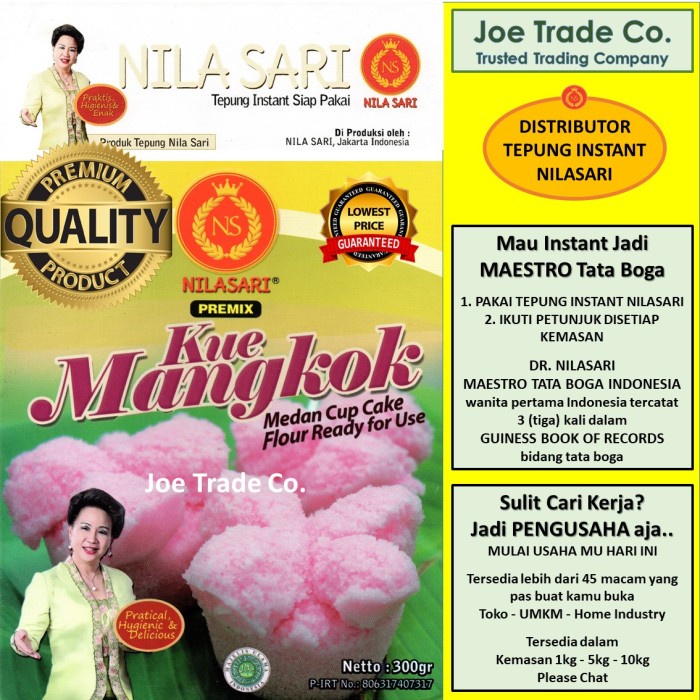 

MURAH Tepung Kue Mangkok Pink Instant Premix