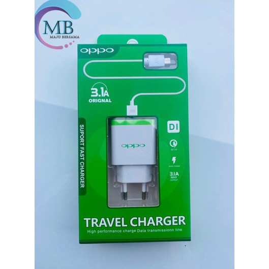Travel charger Cashan adapter 3.1A brand oppo vivo samsungg xiaomi realme all type MB184