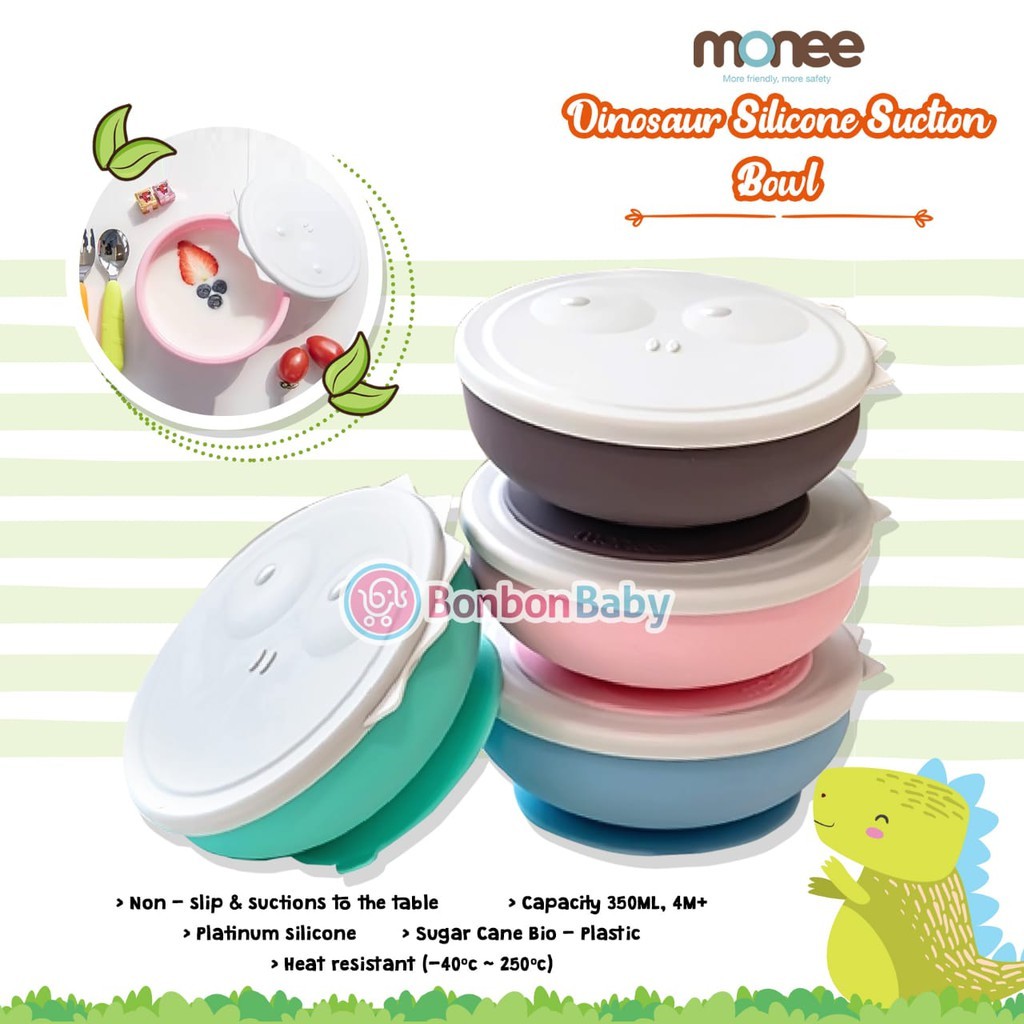 Monee Silicone Suction Bowl 350ml