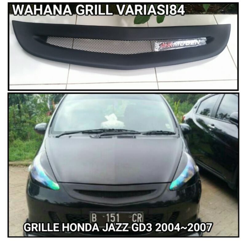 Grille gril honda jazz idsi gd3 mugen  2004~2007 model sporty