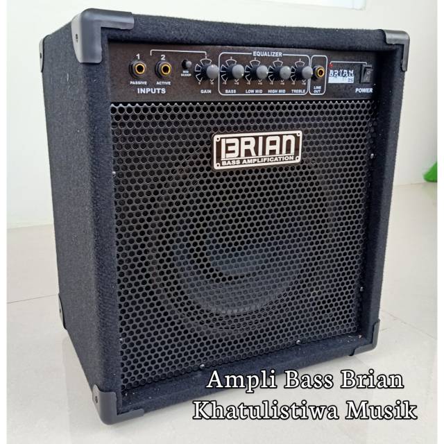 Ampli sound Bass gitar 10 inch 2 input
