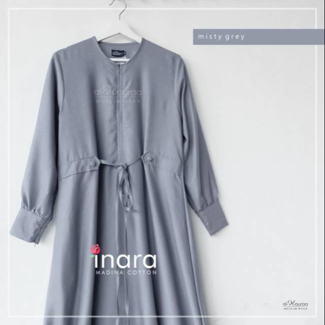 Gamis Inara Katun Madina by Al Hauraa