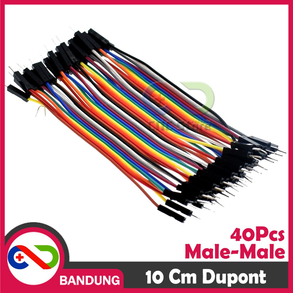 Dupont Jumper DuPont Kabel Männlich zu weiblich 10 cm 40 Stück Band DIY Tragbar 