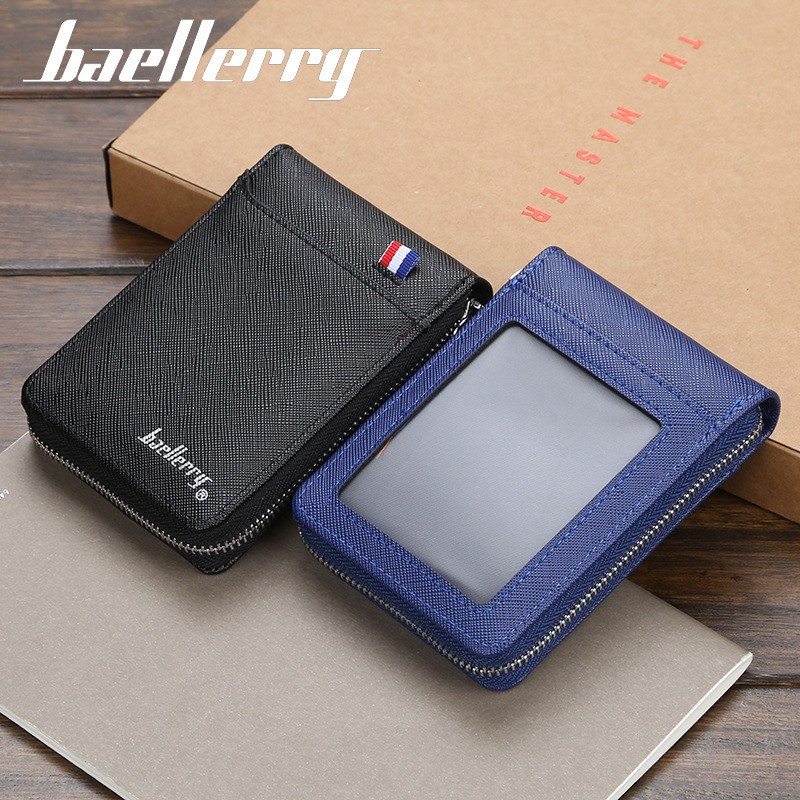 DOMPET KARTU ATM DEBIT KREDIT KTP BAELLERRY ORIGINAL KULIT PU