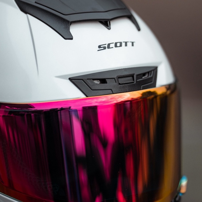 Kaca Visor Waterproof Dan Anti Fog Scott Rx-7 PNP Shoei X14 Helm Full Face Iridium
