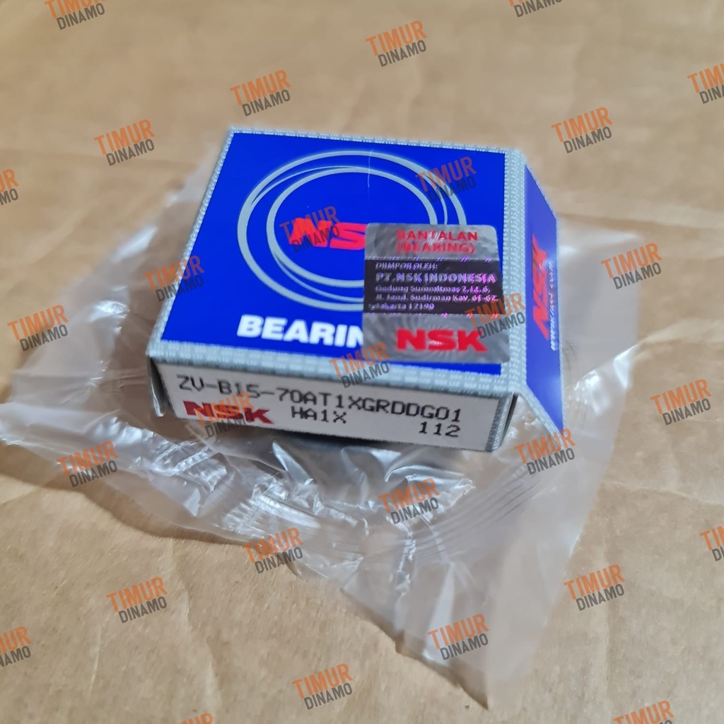 Bearing Alternator Zebra NSK B15-70 2RS (15x32x11) Jepang Japan