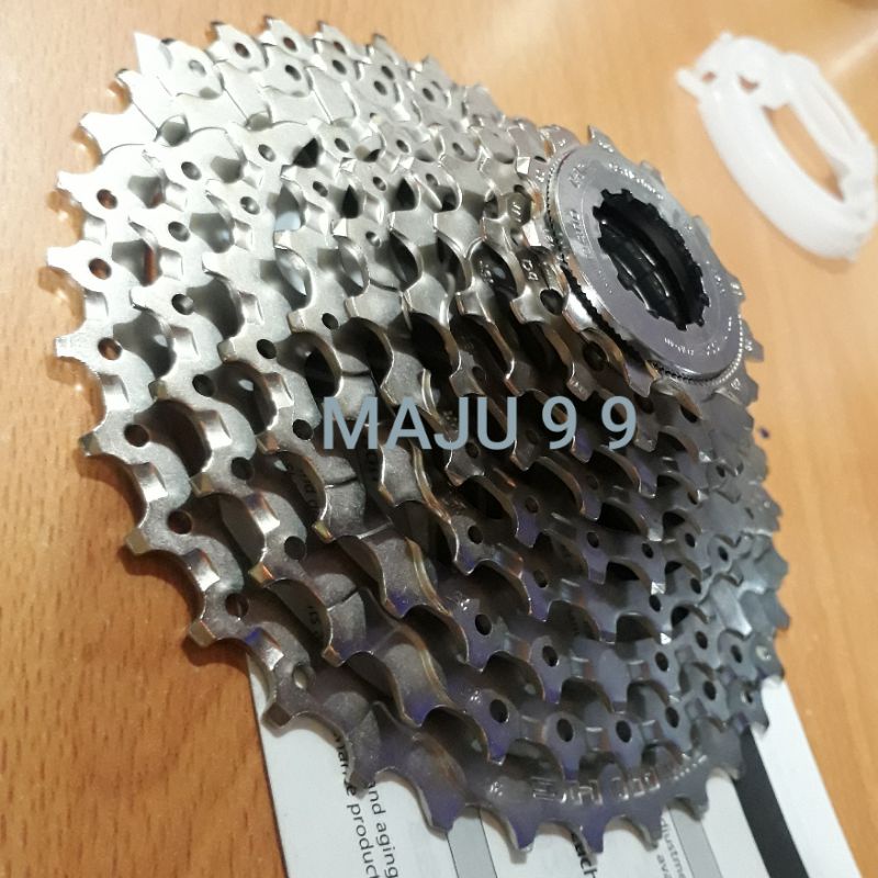 Sprocket 9 Speed 12-36T Shimano Alivio HG-400 Sepeda Mtb Lipat Balap Ori Japan