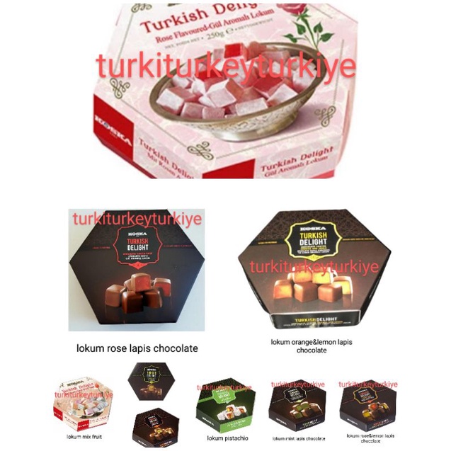 

KOSKA Turkish Delight aneka rasa