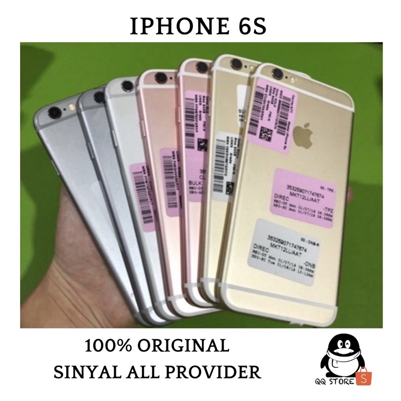 iPhone 6s 16GB/32GB/64GB/128GB BEKAS ORI 100% | MULUS FULLSET