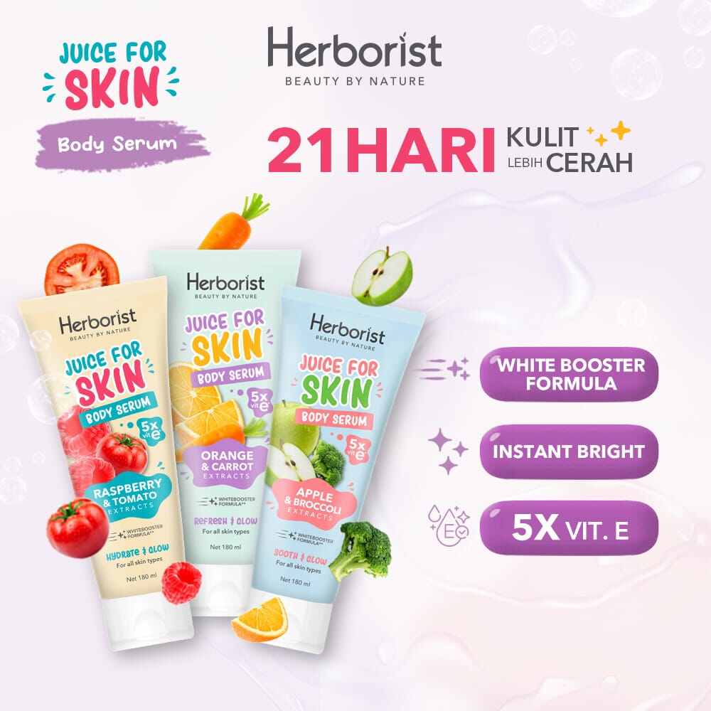 Herborist Juice For Skin Body Serum 180ml