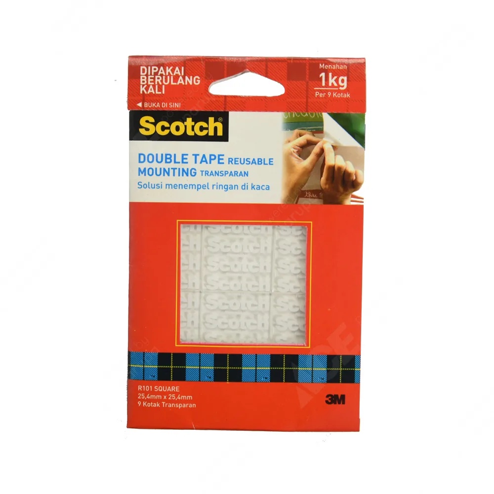 Ace 3m Scotch Double Tape Untuk Media Kaca
