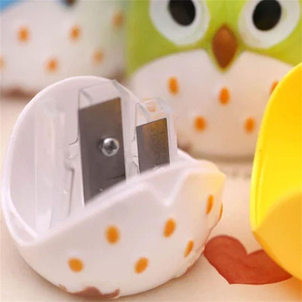 Pengasah Pensil Nanas Kantor Mahasiswa Kartun Lubang Dua