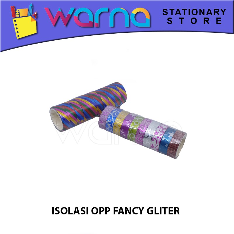 

ISOLASI FANCY GLITER KECIL
