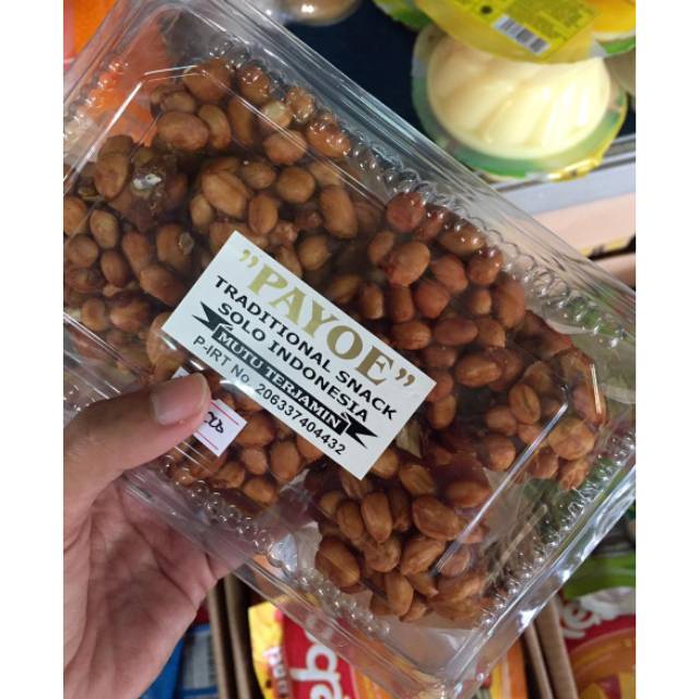 

Gula kacang payoe tradisional snack solo