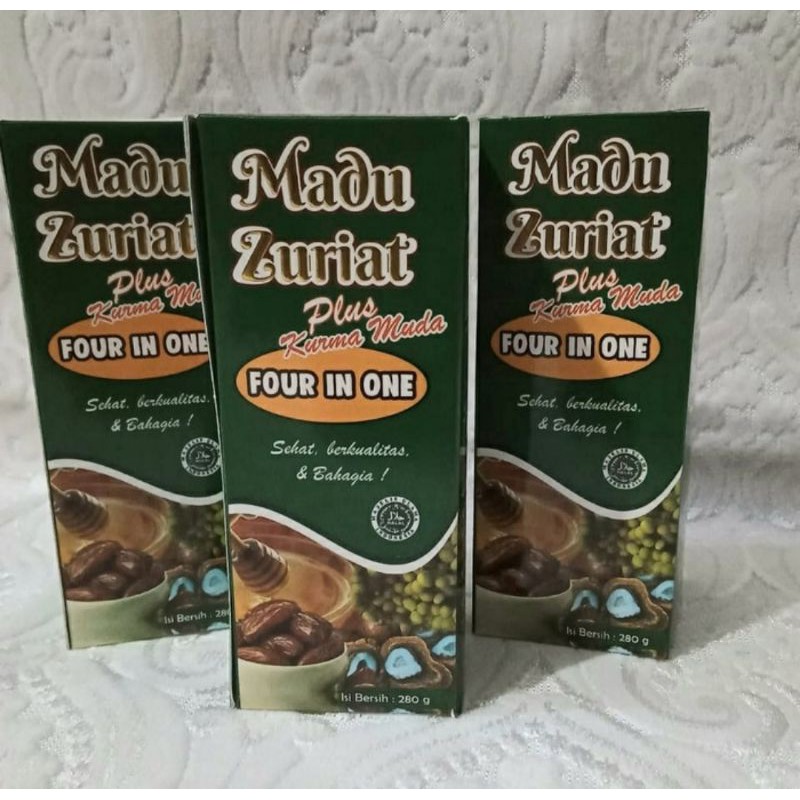 

Madu Zuriat 4 in 1 | Zuriat Kurma Muda Madu | Madu Zuriat