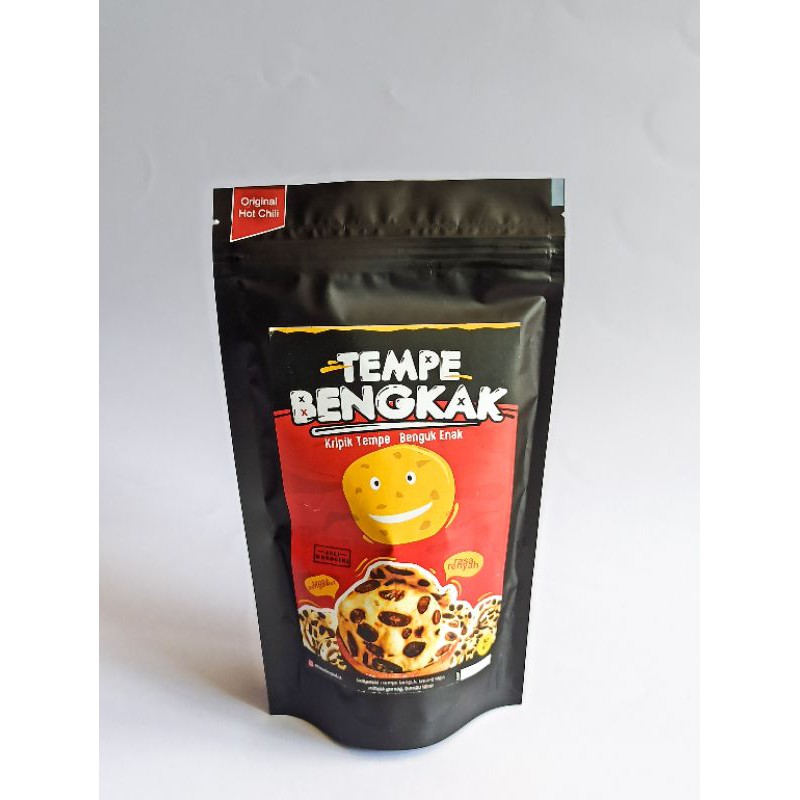 

Keripik tempe benguk sagu asli Wonogiri tempe bengkak rasa hot chili