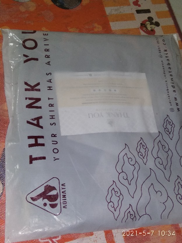 Hem Pendek Pria Adinata Batik Allen