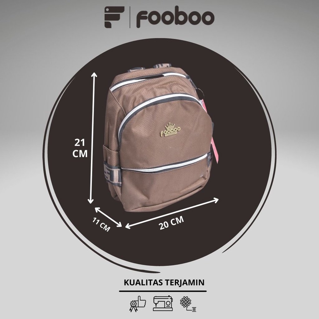 FOOBOO TAS RANSEL BACKPACK MINI WANITA