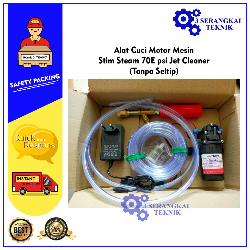 Alat Cuci Motor Mesin Stim Steam 70E psi Jet Cleaner