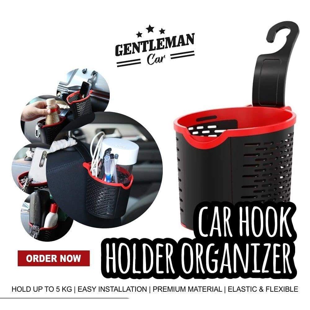 Car Hook Holder Organizer | Gantungan Tempat Keranjang Barang Mobil