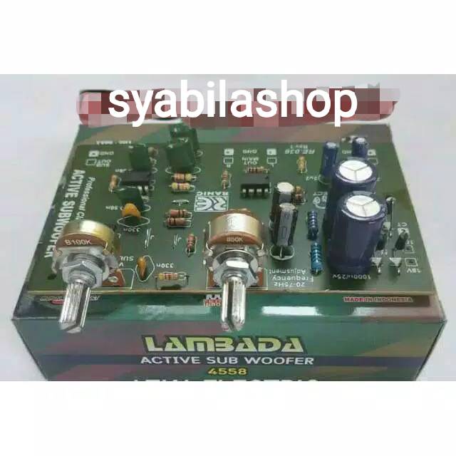Kit aktif Subwoofer Speaker Aktif 2.1/KIT AKTIF SUBWOOFER LAMBADA