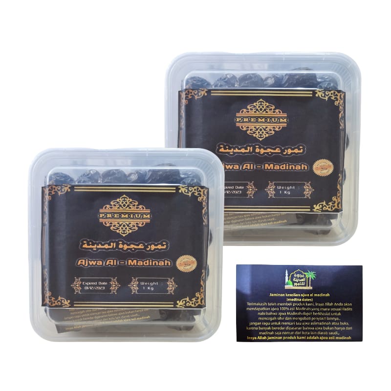 Kurma Ajwa / Nabi Premium Kemasan 1 kg