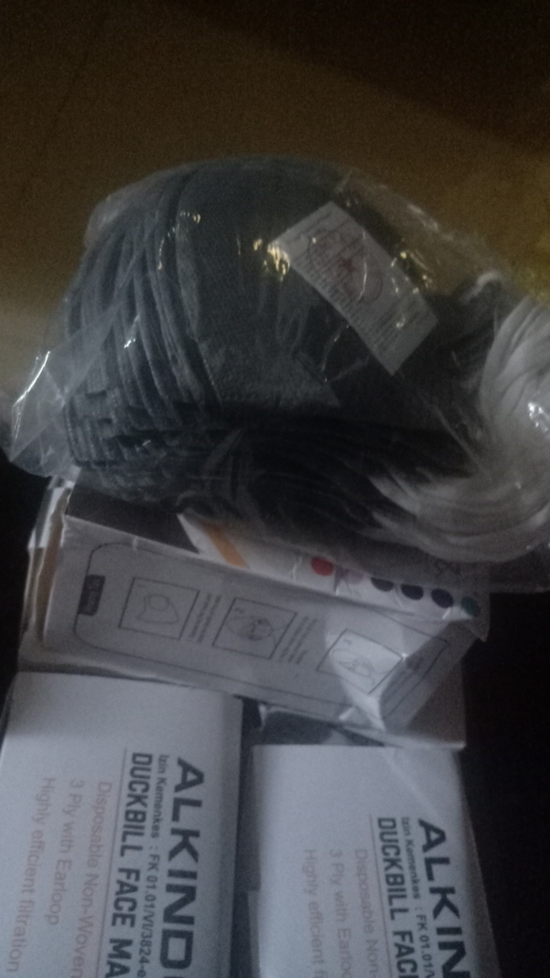 Masker Duckbill 3ply Duck Bill 3 Ply Bedah Medis Earloop Makassar