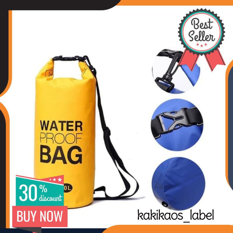 Dry Bag Travel Bag Drybag 10L Tas PVC Anti Air Waterproof Mancing