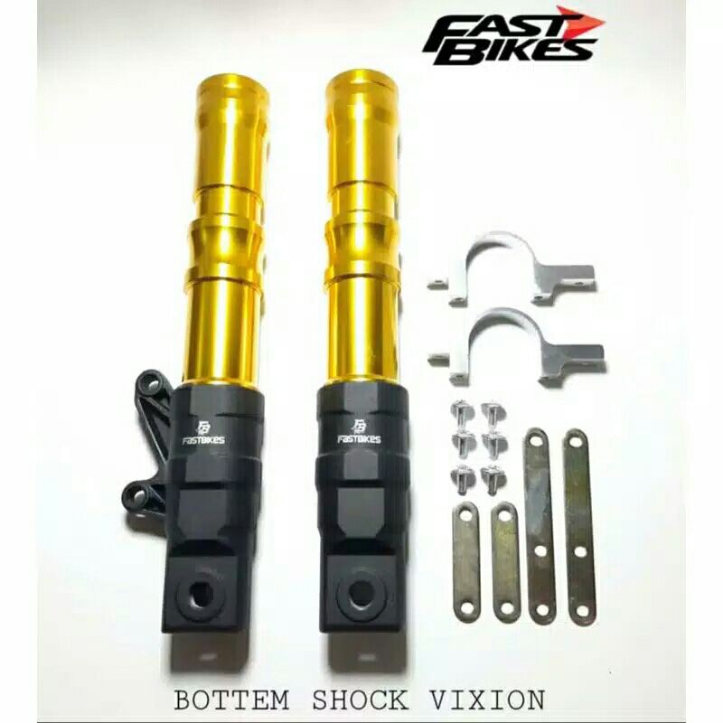 Bottom Shock Depan Vixion CNC / Bottom Tabung Shock Depan Vixion New dan Vixion Old