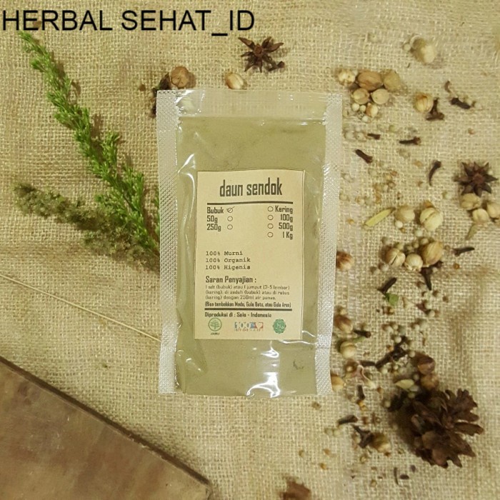 

DAUN SENDOK/SENDOKAN BUBUK 50 gr - Plantago Major - MURNI - JSR